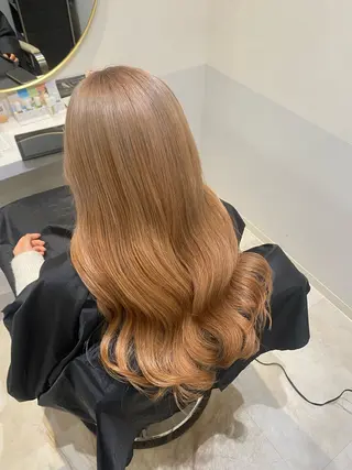 ロング カラー 韓国ヘア・カラー 🩵SHIZUKUのヘアスタイル