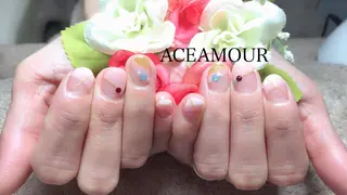 ネイル ネイル/耳つぼ /新ホワイトニングのネイルデザイン