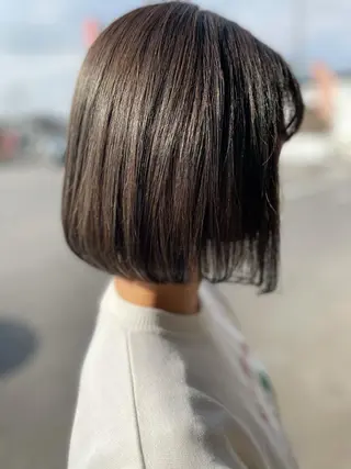 ミディアム カラー 髪質改善専門 いしだあきひろのヘアスタイル