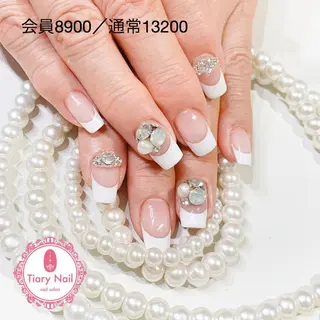 ネイル 💗🪽Tiary Nail🪽💗のネイルデザイン