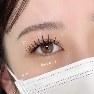 マツエク・マツパ Liber kyoto所属・Liber MIWAのマツエク・マツパデザイン