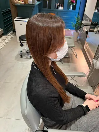 ロング 🌻暖色カラー🌻 sakuraのヘアスタイル