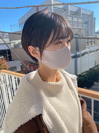 ショート ブリーチ特化/レイヤ ーカット🥀マサルのヘアスタイル