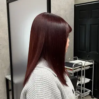 セミロング 【レイヤー×透明感 カラー】mayaのヘアスタイル