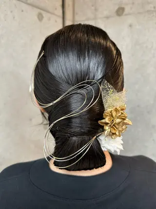 ロング ヘアアレンジ 女性に人気♪ はやしほのかのヘアスタイル