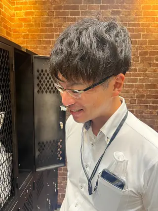 ミディアム メンズ times salon名駅所属・久木原 ゆりのヘアスタイル