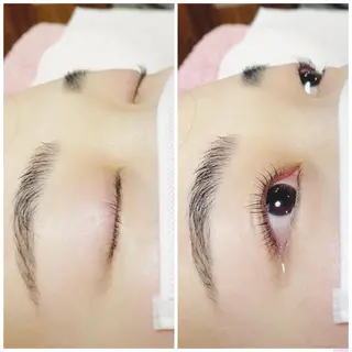 マツエク・マツパ 美容室 HIIRAGIのマツエク・マツパデザイン