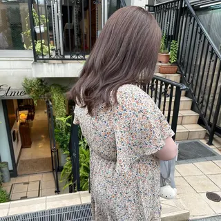 セミロング カラー まつ毛パーマ🐏 NANAMIのマツエク・マツパデザイン