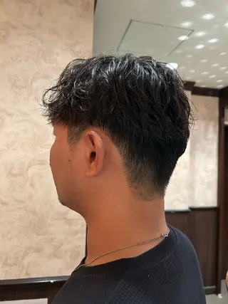 ショート メンズ 池袋/韓国メンズヘア ❤️💙軸丸みうのヘアスタイル
