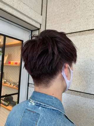 カラー メンズ まろやかカラー🤎 みなとまほのヘアスタイル