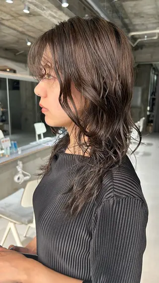 カラー 谷口 萌瑛のヘアスタイル
