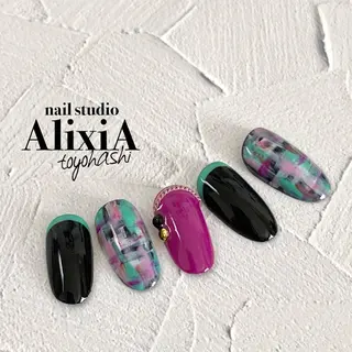 ネイル AlixiA   nail studio所属・AlixiA ゆみのネイルデザイン