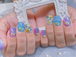 ネイル ネイルサロンエクラ 🫧Shizukaのネイルデザイン