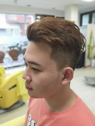 ショート メンズ おしゃれさろんオオキ所属・男を磨く Barber オオキのヘアスタイル