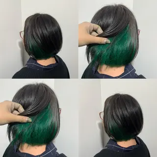 ミディアム もにか🌞原宿/渋谷 🌝ブリーチカラーのヘアスタイル