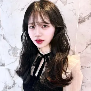 ロング カラー 巻いても可愛いボブ♡ momochan🍑のヘアスタイル