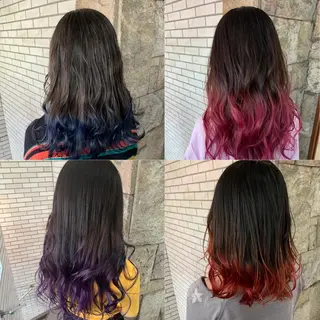 セミロング カラー オージュアソムリエ DAIKI⭐️のヘアスタイル