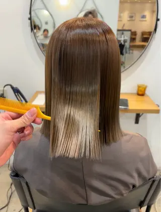 ミディアム 🫧艶髪/透明感🫧 EIGHT/丸山のヘアスタイル