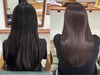 ロング MaRlen所属・藤田 莉々子のヘアスタイル