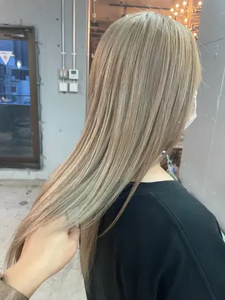 ロング カラー 🍀アレンジ簡単ヘア ☘️石田万里奈🍀のヘアスタイル