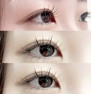 マツエク・マツパ alice天王寺所属・arisa .のマツエク・マツパデザイン