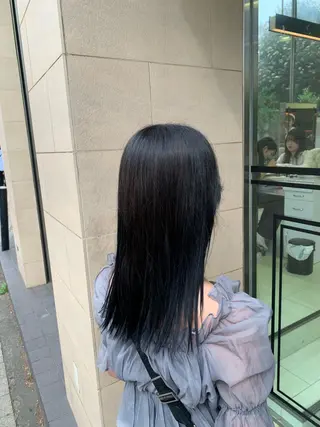 セミロング レイヤー／マツエク 💋𝑨𝑵𝑵𝑨のヘアスタイル