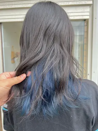 カラー ＊インナーカラー＊ 植松彩音のヘアスタイル