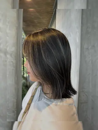 ミディアム カラー Lapis / miyu.のヘアスタイル