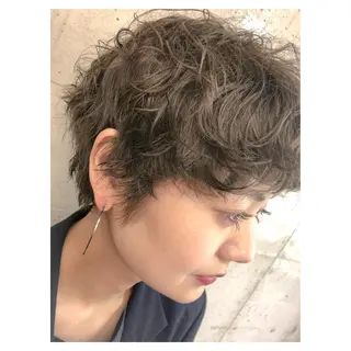 ショート カラー センスをお届けします 大谷将生INFPのヘアスタイル