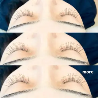 マツエク・マツパ eyesalon   more所属・more/ hayashiのマツエク・マツパデザイン