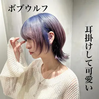 ショート 🐺立川のウルフ屋 さん🐺おかみ🐺のヘアスタイル