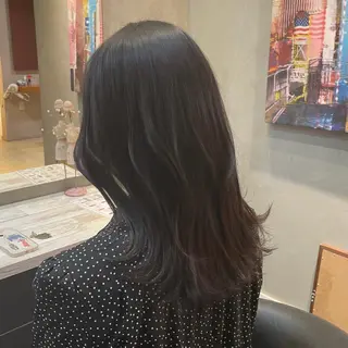 ミディアム カラー HARUKI MINATO Japan SENDAI所属・🌈【透明感・韓国 ヘア】がっきー🌈のヘアスタイル