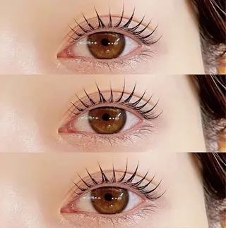 マツエク・マツパ Eye'sAcademy所属・Eye's モニターのマツエク・マツパデザイン