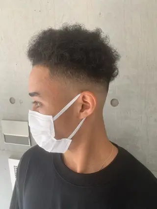 ショート メンズ HONEY TRAP!所属・HARURU🪮✨ ブレイズ海外ヘアのヘアスタイル