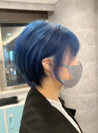 ショート 塩川 和弥のヘアスタイル