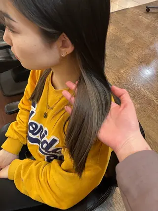 ロング カラー いろあそび所属・カットモデル無料✨ 募集中✂️みなみ♥️のヘアスタイル