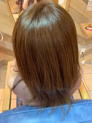 セミロング カラー ハイトーンカラー🩵 耳ツボジュエリー👂のその他イメージ