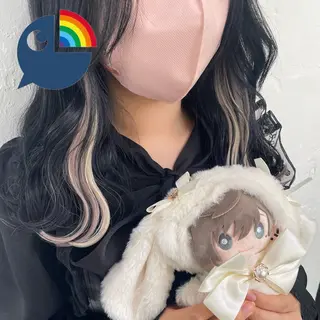 ミディアム インナーカラー🫶 オタク美容師 山本のヘアスタイル