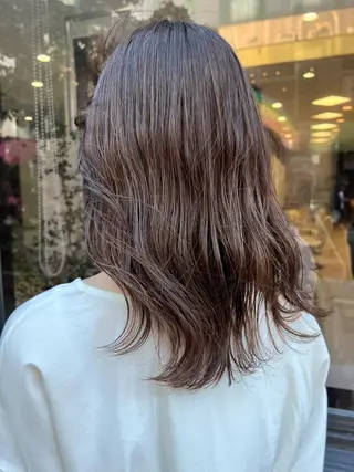 ミディアム カラー クロダ アカネのマツエク・マツパデザイン