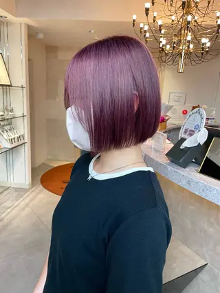 ミディアム カラー 🫧ミルクティーベー ジュ🫧門脇ゆう🎀のヘアスタイル