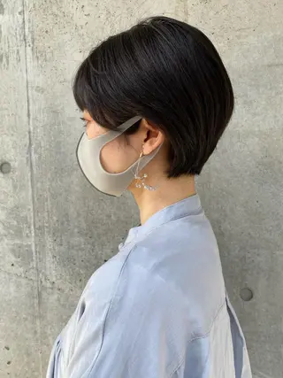 ショート les baladins du miroir所属・🍃YURI 🍃のヘアスタイル
