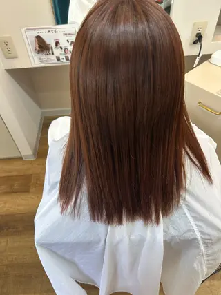 セミロング 中野 未来のヘアスタイル