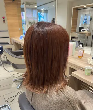 ミディアム 🦋みま🦋 PROGRESSのヘアスタイル