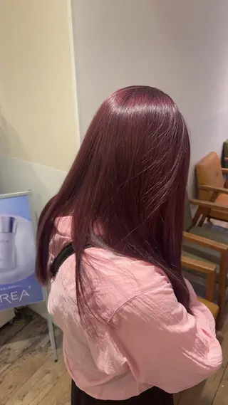 カラー 韓国Style🤎 ヤマウエ マリナのヘアスタイル