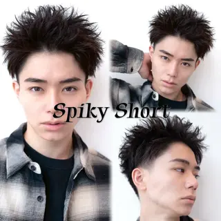 ショート メンズ MEN’S SALON HAVANA所属・渋谷/ピンパーマ /フェード/千尋のヘアスタイル