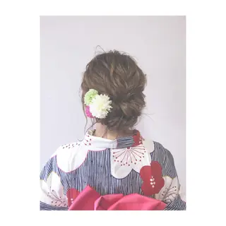 ミディアム 中東 真子のヘアスタイル