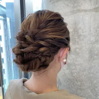 ヘアアレンジ サソウ ユリエ🥥のヘアスタイル