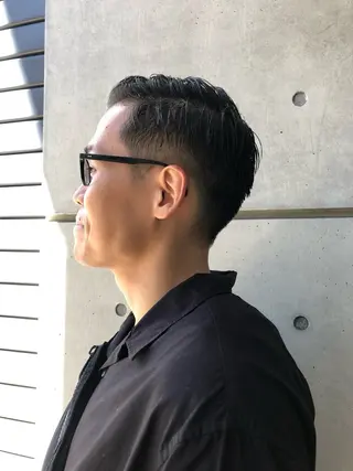 メンズ IKU ミニボブ名古屋のヘアスタイル