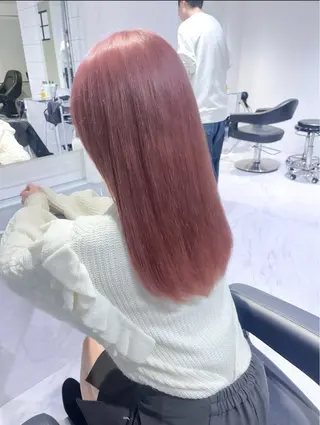 ロング カラー 🫧うる艶トレンド 🫧透明感カラーのヘアスタイル
