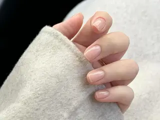 ネイル ネイルサロンAiri 長さ出し·シンプルのネイルデザイン